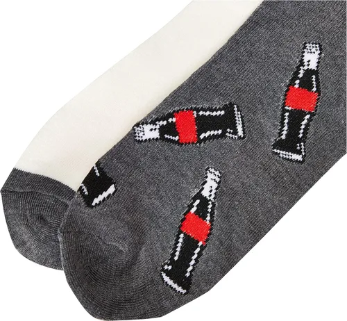 Vista 2 de Coca-Cola Men's 2 Pack Crew Socks