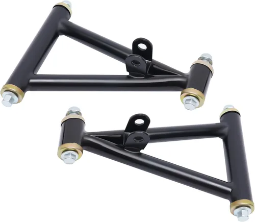 Vista 8 de Kit Completo de Brazo Oscilante con Amortiguador de Suspensión Delantera de 11'', Kit de Husillo de Nudillo de Dirección Superior e Inferior Para