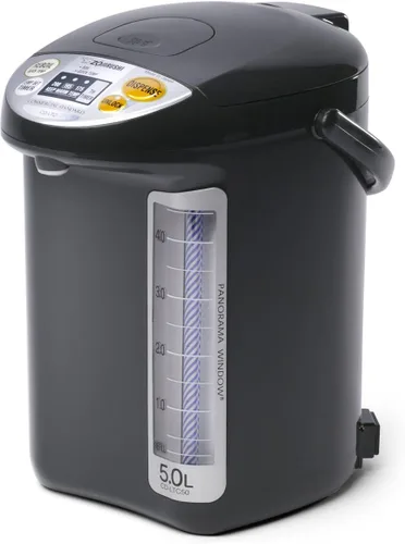 Vista 5 de Zojirushi NS-TSC18 Micom - Olla arrocera y calentador, 10 tazas y calentador de agua comercial CD-LTC50-BA, color negro