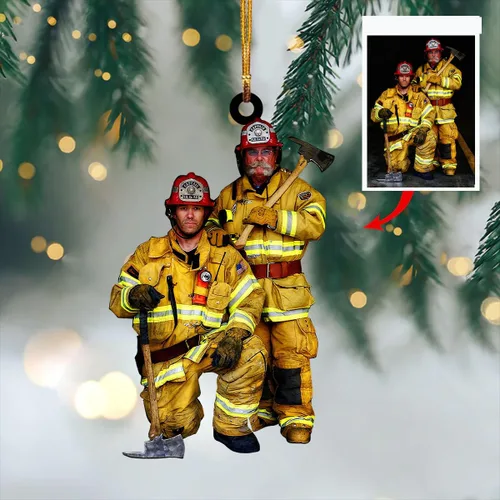Vista 20 de Adorno personalizado para tu foto, adorno de mica con foto personalizada, adorno de Navidad familiar, adorno de Navidad familiar personalizado