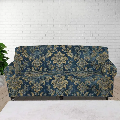 Vista 9 de ZOUTAIRONG Fundas elásticas para sofá con estampado de ramas de camuflaje 3D para sofá, funda para muebles de un solo cojín, decoración del hogar u