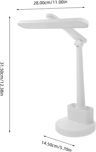Vista 3 de DOITOOL 1PCS Lámparas de escritorio LED para oficina Lámparas de lectura LED pequeñas Lámparas recargables