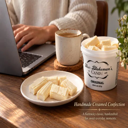 Vista 3 de Mom Blakeman's Pull Candy – Confección Cremada Hecho a Mano - 8 oz