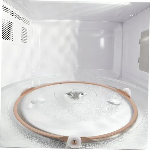 Vista 5 de Anillo de rodillo giratorio para horno de microondas, soporte universal de 7.5 pulgadas con múltiples rodillos de soporte de placa de vidrio