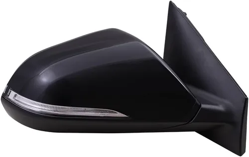 Vista 9 de Brock Espejo retrovisor eléctrico de repuesto para pasajeros, calentado con señal de giro compatible con Sonata 87620C2010 15-17