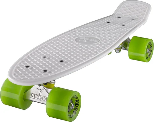 Vista 21 de Ridge Skateboard 55 cm Mini Cruiser Retro Stil in M Rollen Komplett U Fertig Montiert