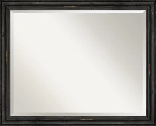 Vista 10 de Amanti Art Bathroom Mirror for Over Sink, Vanity Mirror, Wood Frame, Hangs Horizonally and Vertically, Bathroom Wall Decor, Beveled Edge