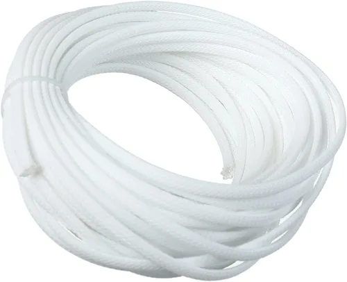 Vista 5 de Othmro Funda de cable trenzado expandible PET de 32.8 pies, protector de cable flexible de 3/16 pulgadas, funda de organización de cables