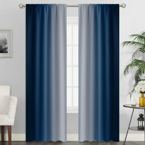 Vista 85 de SimpleHome Cortinas Pequeñas Negras Impermeables con Bolsillo para Barra Suave para Cocina, Cortinas Impermeables con Bolsillo para Barra