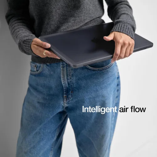 Vista 5 de Incase Edge - Funda rígida con Makrolon para MacBook Air de 15 pulgadas, color negro