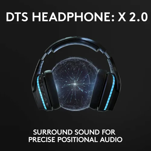 Vista 4 de Logitech Auriculares para juegos G935 Kabellos con sonido envolvente 7.1 Lightsync