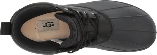 Vista 5 de UGG Botas de lluvia Gatson Mid para hombre, Negro