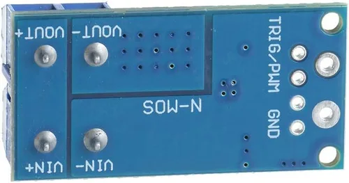 Vista 6 de 5PCS DC 5V-36V 15A (Max 30A) 400W Dual High-Power MOSFET Trigger Switch Drive Module 0-20KHz PWM Ajuste Interruptor Electrónico Tablero de Control