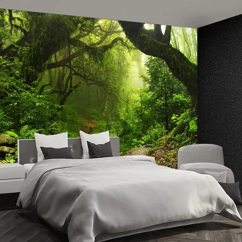 Vista 25 de Papel tapiz espacial 3D para dormitorio, murales de pared extra grandes para sala de estar, 151 x 105 pulgadas (no se puede despegar ni pegar)
