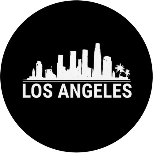 Vista 3 de Los Angeles Skyline Pop - PopSockets Grip and Stand for Phones and Tablets