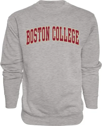 Vista 26 de Blue 84 NCAA para hombre Sudadera de cuello redondo con nombre de equipo jaspeado en color oscuro