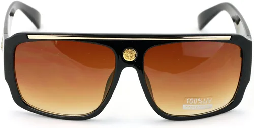 Vista 3 de VWE Lion Head - Gafas de sol retro y atrevidas de Hip Hop