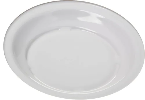 Vista 4 de Carlisle FoodService Products Dallas Ware - Plato de ensalada de plástico reutilizable con borde para bufés, hogar y restaurantes, melamina, 7.25