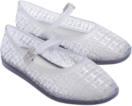Vista 3 de Melissa Harper Ballet Flat con hebilla ajustable para mujer