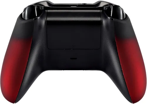 Vista 7 de eXtremeRate Piezas de repuesto de placa frontal de carcasa frontal de tacto suave con panel de rieles laterales para controlador Xbox One X y One S