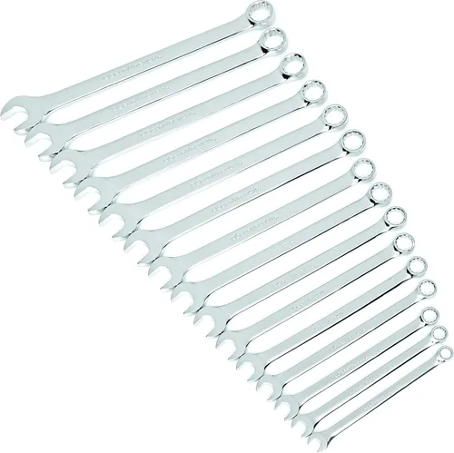 Vista 8 de GEARWRENCH 81916 Juego de llaves combinadas de 22 piezas de 12 puntos, patrón largo, métrico