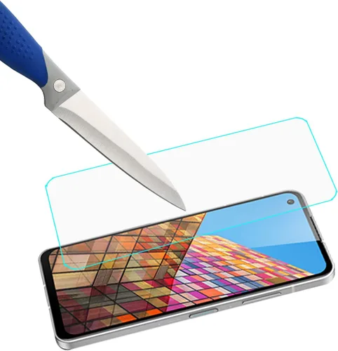 Vista 5 de Mr.Shield Paquete de 3 protectores de pantalla de vidrio templado para Asus Zenfone 9 Vidrio de Japón con dureza 9H