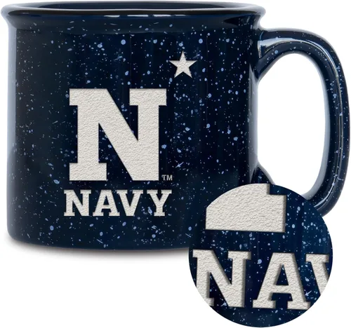 Vista 122 de Rico Industries NCAA Speckle 12oz Laser Engraved Campfire Mug