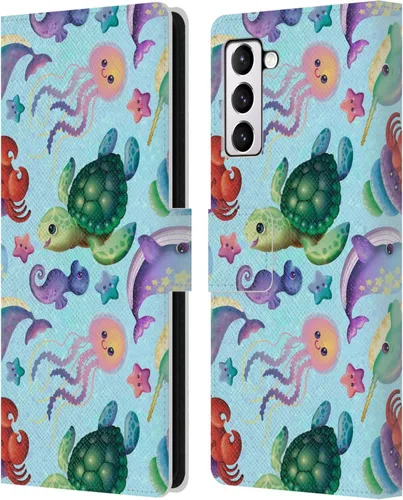 Vista 32 de Head Case Designs Officially Licensed Carla Morrow Colorful Space Dice Patterns Leather Wallet Case Compatible with Samsung Galaxy A07 4G