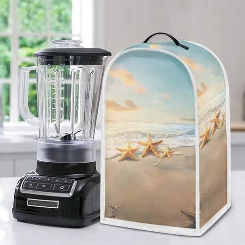 Vista 11 de Aztec Cow - Funda para batidora de girasoles con mango superior, ligera, lavable, para cocina, cafetera, decoración de procesadores de alimentos