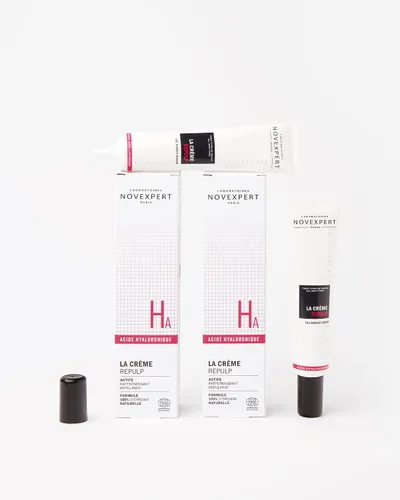 Vista 5 de Novexpert Repulp - Crema hidratante facial con ácido hialurónico para la cara, profundamente hidratante, regordete, reafirmante, tonificante
