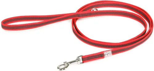 Vista 53 de Julius-K9 218GM-B-DP Correa de color y gris superagarre, ajustable, 0.551 in x 7.2 ft, azul-gris