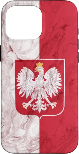 Vista 19 de Poland Flag and Elegant Background - Polish Pride Case for iPhone 17