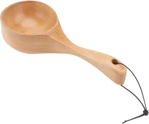Vista 9 de Cucharas Cuchara de agua de madera Cuchara de comedor Utensilios de cocina de madera Cuchara de agua Granos Cuchara de café Cuchara de café grande