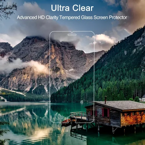 Vista 2 de Deara ArmorPro 9H+ Protector de pantalla de vidrio templado para iPhone 8/7/6s/6/SE 3 (2022) 3ª generación, SE 2 (2020) 2ª [4.7 pulgadas]