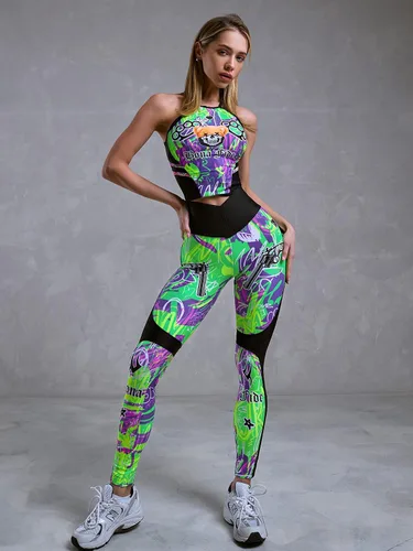 Vista 4 de Bona Fide Leggings de escultura de alta calidad para mujer con diseño único y levantamiento de glúteos, cómodos leggings de entrenamiento