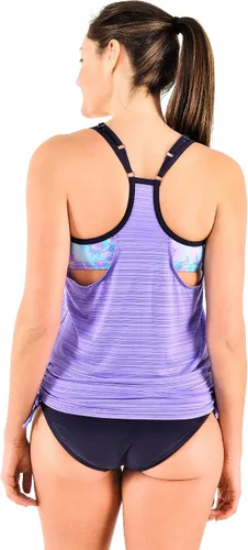Vista 5 de ZeroXposur Womens Swimsuits Tankini Top and Bikini Briefs Set - Two Piece Swimsuit for Women