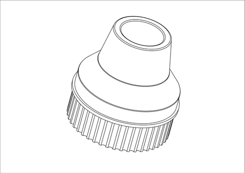 Vista 5 de Sistemas de ventilador de nebulización (anillo de acero inoxidable - anillo de 6 boquillas)