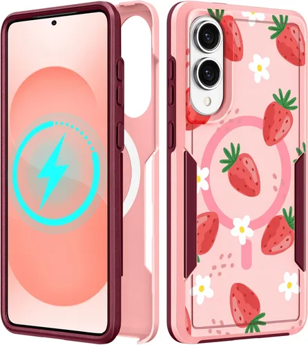 Vista 172 de Funda para Moto G 5G 2024 – Compatible con MagSafe para mujeres y niñas, bonita funda protectora magnética para teléfono, diseño femenino Kawaii
