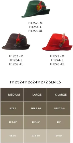 Vista 6 de Essence of Europe Gifts E.H.G Oktoberfest Haus German Hunter Green Faux Leather Fedora with Metal Edelweiss Pin Feather Hat