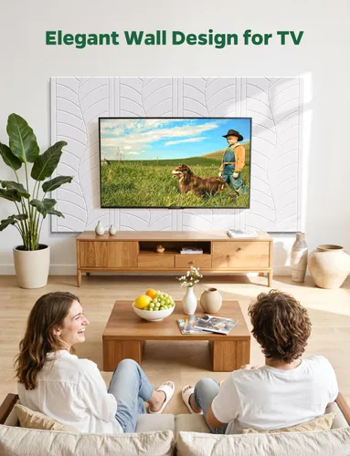 Vista 6 de Paquete de 4 paneles acústicos grandes que absorben el sonido para paredes de estudio, azulejos decorativos autoadhesivos de arte de hojas