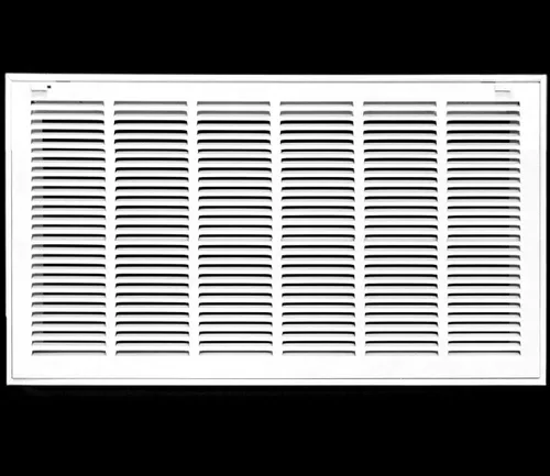 Vista 48 de HVAC Premium Rejilla de Filtro de Aire de Retorno de Acero con Apertura de Conducto de 8 x 6, para Filtro de 1 pulgada, Puerta Extraíble, Rejilla