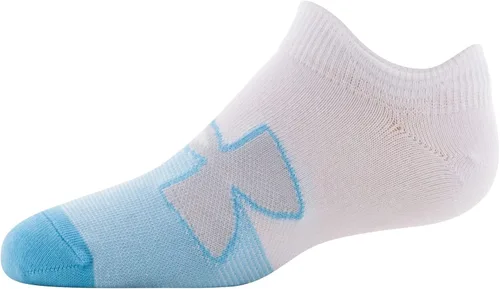 Vista 60 de Under Armour Calcetines ligeros invisibles Essential 2.0 para niños (paquete de 6)