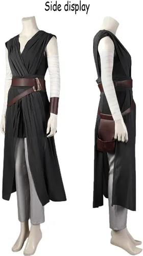Vista 3 de Disfraz de Rey para mujer, disfraz de Rey para adultos, conjunto completo, uniforme de Halloween, cosplay