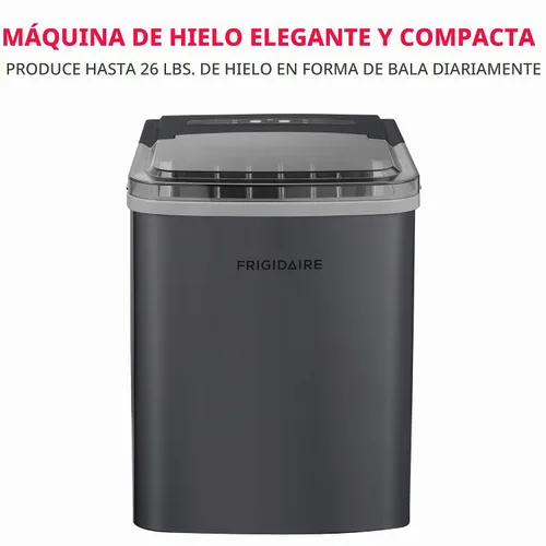 Vista 2 de Frigidaire - Máquina para hacer hielo, tamaño mediano