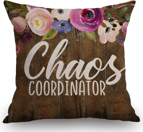 Vista 6 de Swono Funda de almohada decorativa de bulldog francés, Boston Terrier de lino y algodón, para exteriores, funda de cojín cuadrada estándar