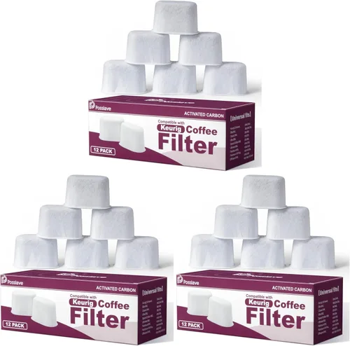Vista 8 de Paquete de 12 filtros de agua de repuesto para cafetera Keurig