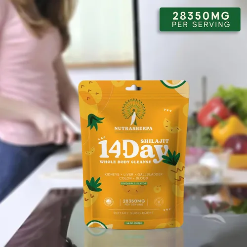 Vista 4 de Shilajit 14 días de limpieza de cuerpo entero