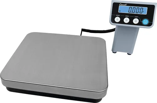Vista 4 de San Jamar SCDGPC13 - Báscula digital de alimentos y cocina con control de porciones grandes, capacidad de 13 lb