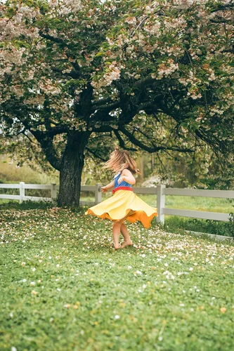 Vista 2 de Little Adventures Vestido de princesa blanca como la nieve
