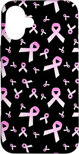 Vista 23 de Pink Ribbon Pattern Mestastatic Breast Cancer Awareness Case for iPhone 17